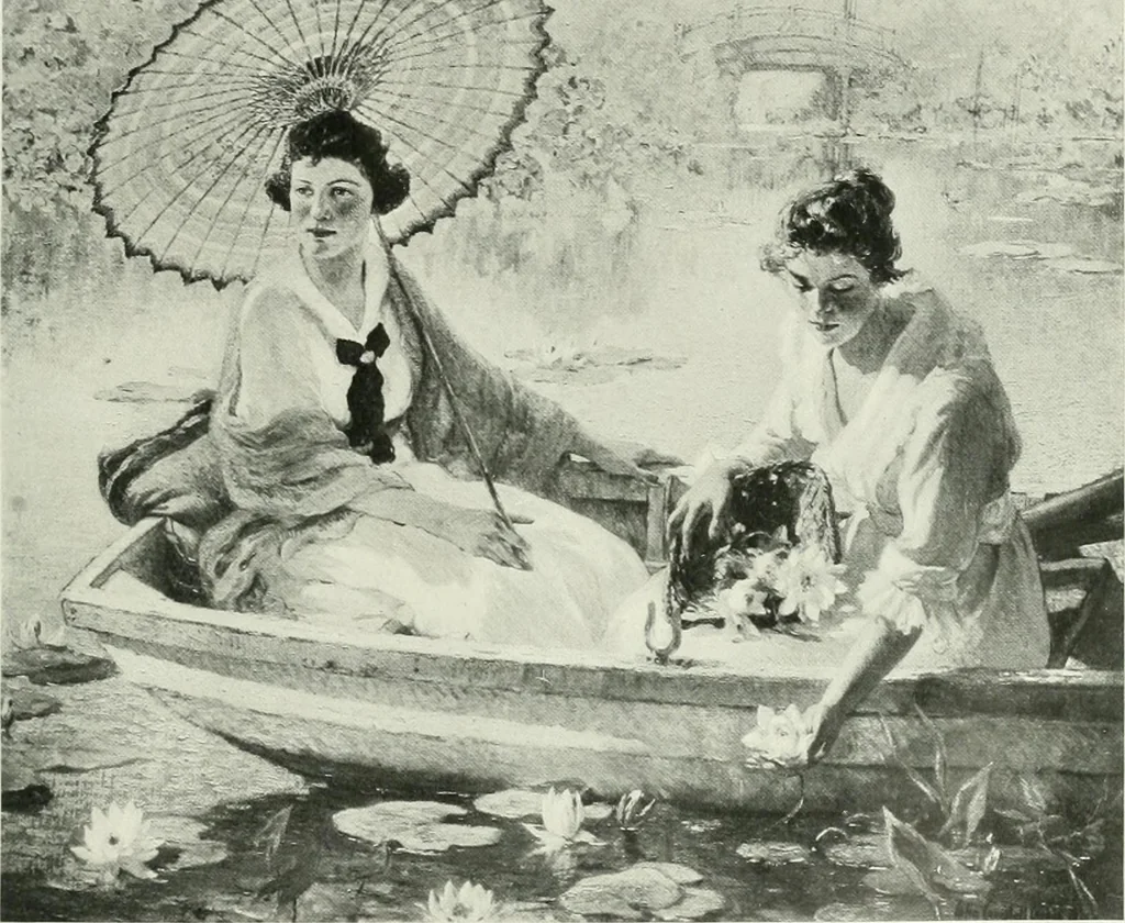 An illustration from International studio, 1897, leaf 14