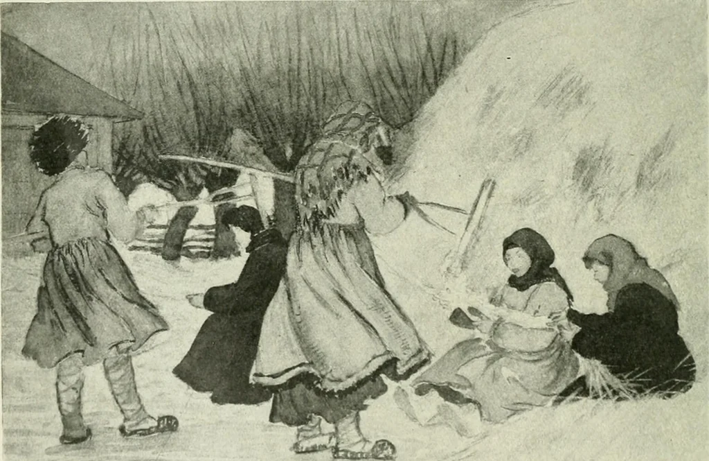 An illustration from International studio, 1897, leaf 163