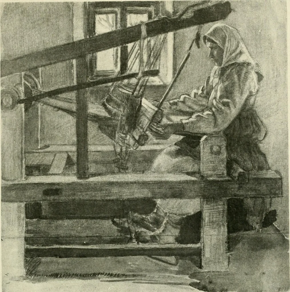 An illustration from International studio, 1897, leaf 166