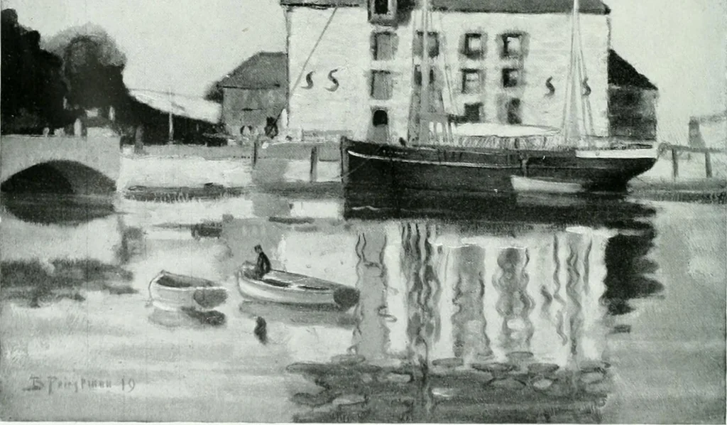 An illustration from International studio, 1897, leaf 183