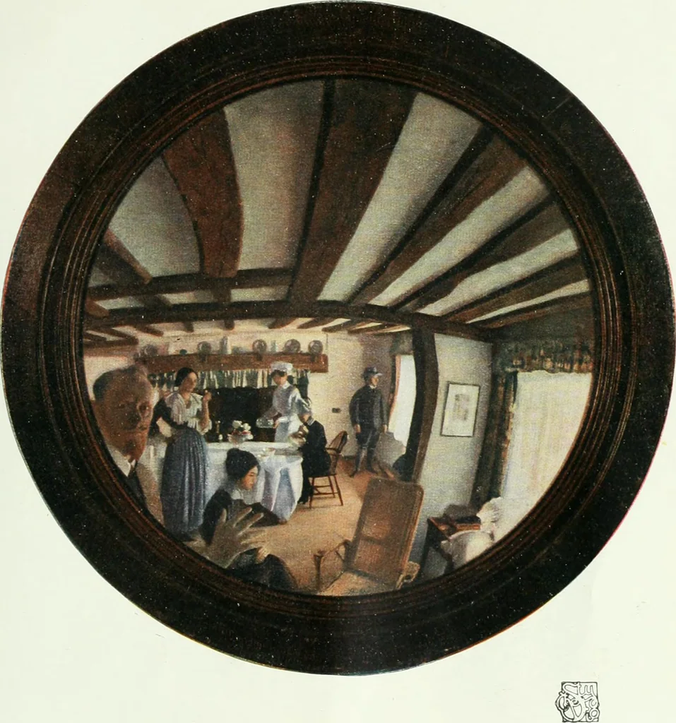 An illustration from International studio, 1897, leaf 184