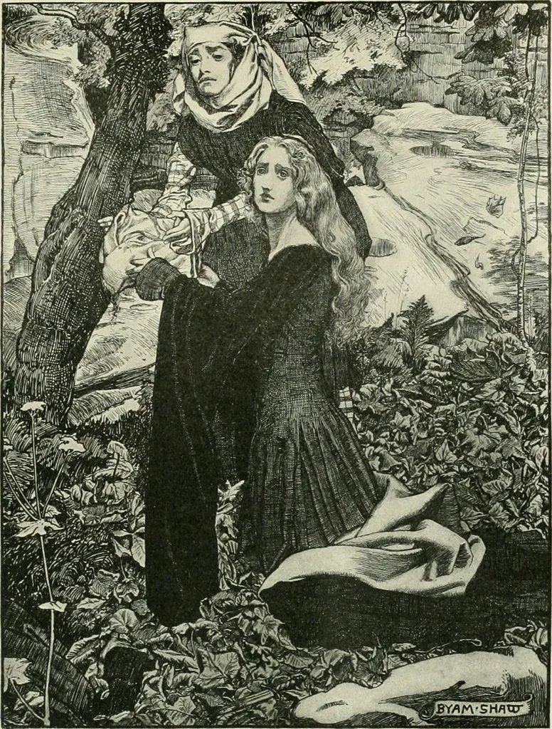 An illustration from International studio, 1897, leaf 188