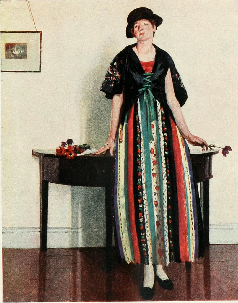 An illustration from International studio, 1897, leaf 206