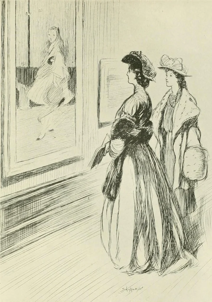 An illustration from International studio, 1897, leaf 258