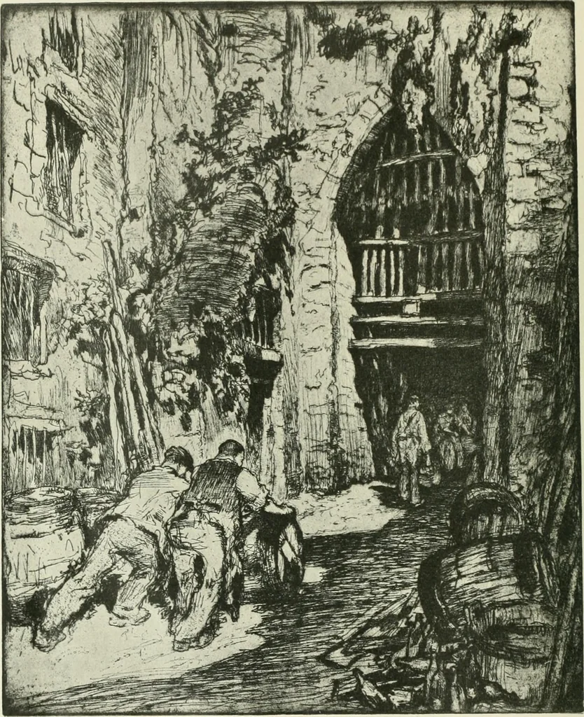 An illustration from International studio, 1897, leaf 265