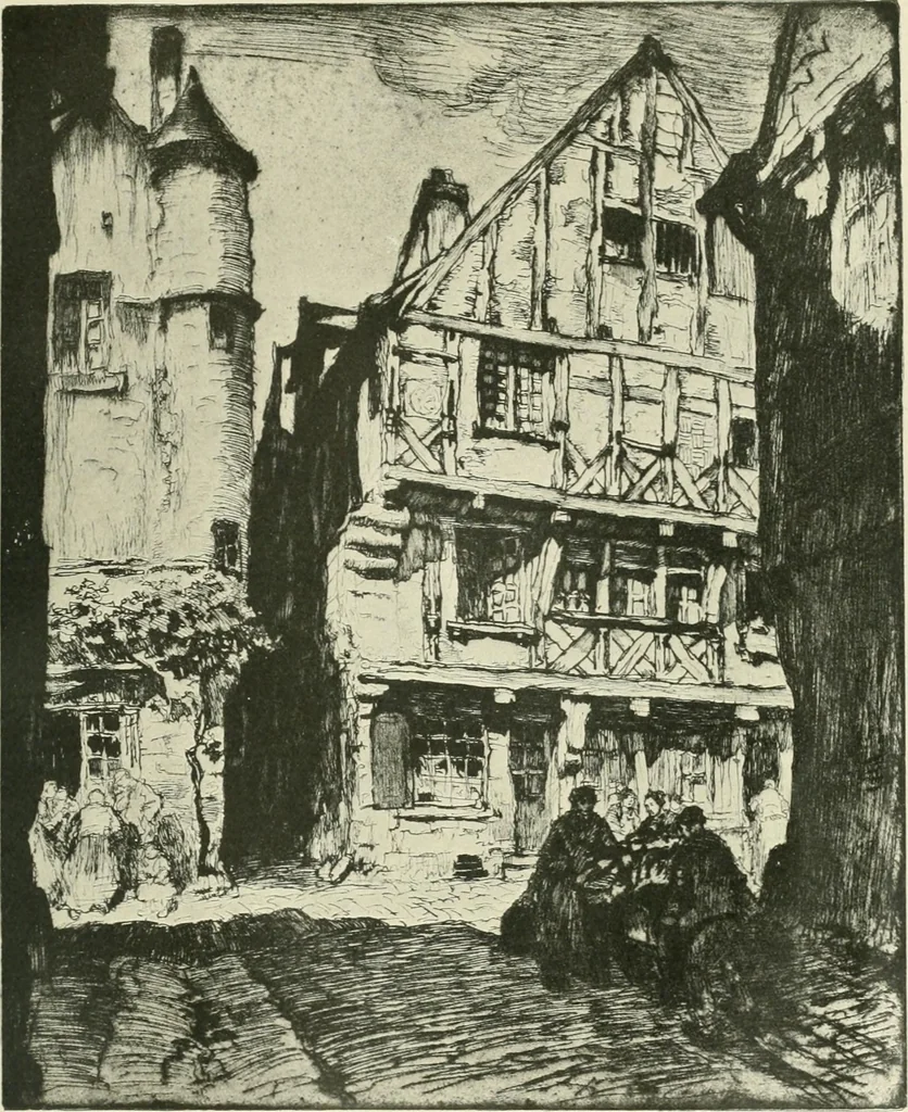 An illustration from International studio, 1897, leaf 266