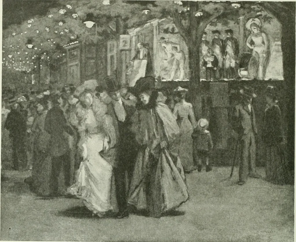An illustration from International studio, 1897, leaf 277