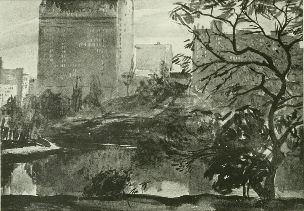 An illustration from International studio, 1897, leaf 285