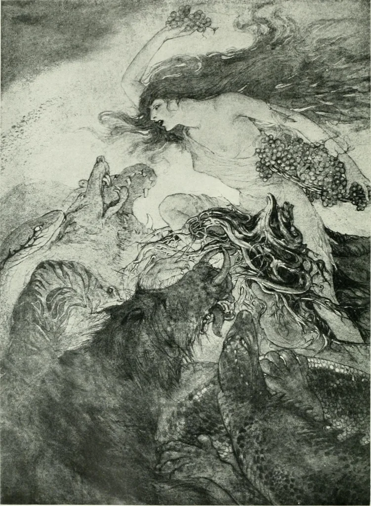 An illustration from International studio, 1897, leaf 37