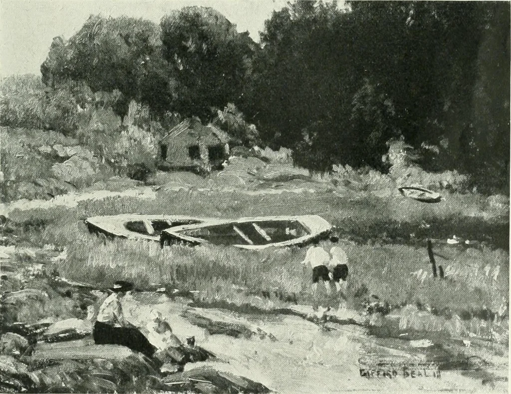 An illustration from International studio, 1897, leaf 42