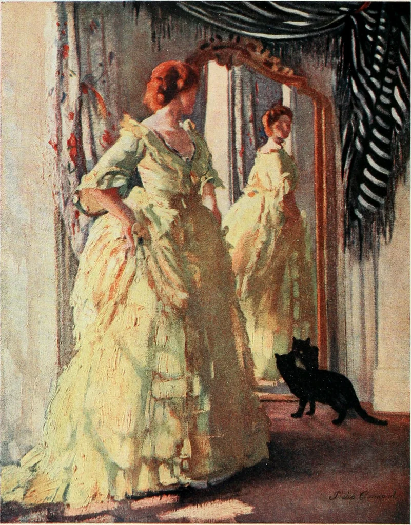 An illustration from International studio, 1897, leaf 47