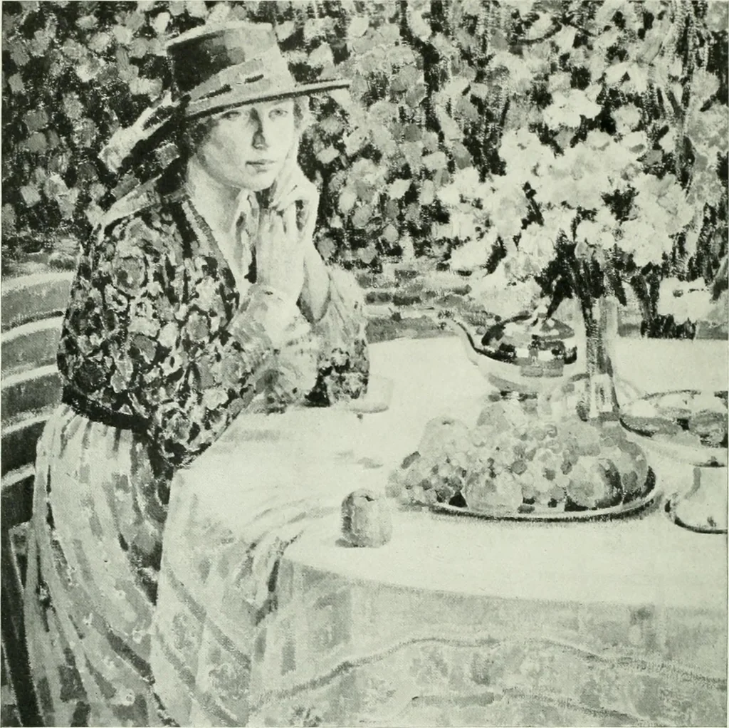 An illustration from International studio, 1897, leaf 73