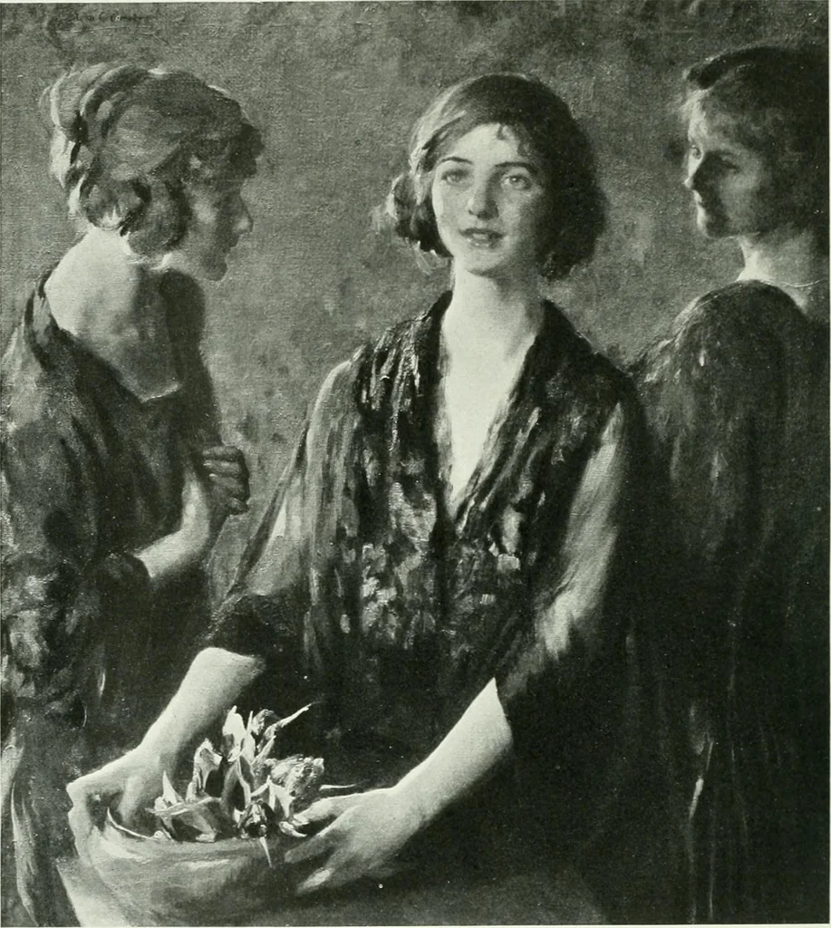 An illustration from International studio, 1897, leaf 89