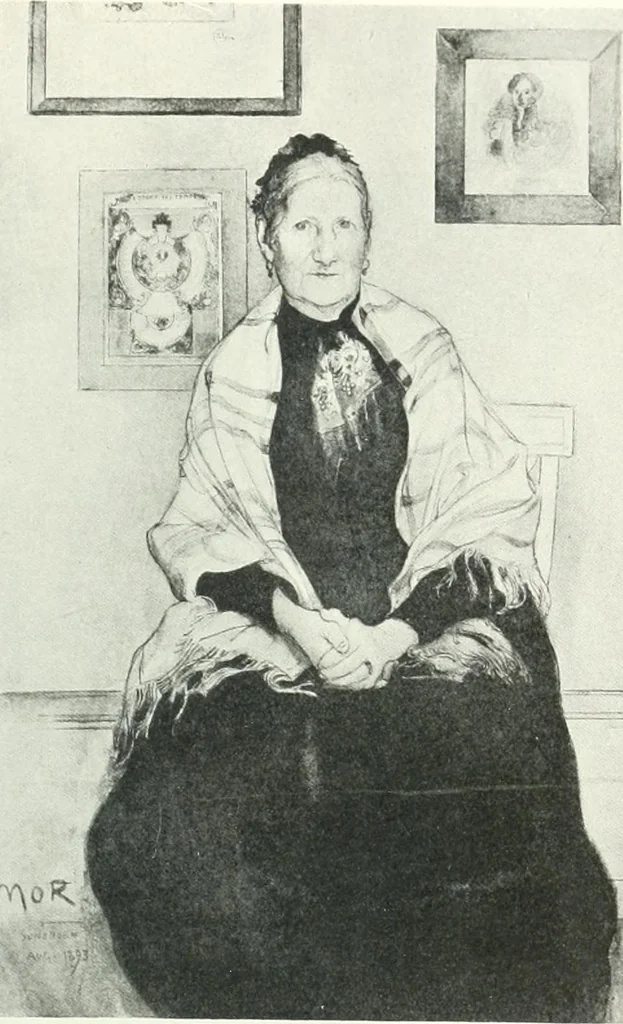 An illustration from International studio, 1897, leaf 112