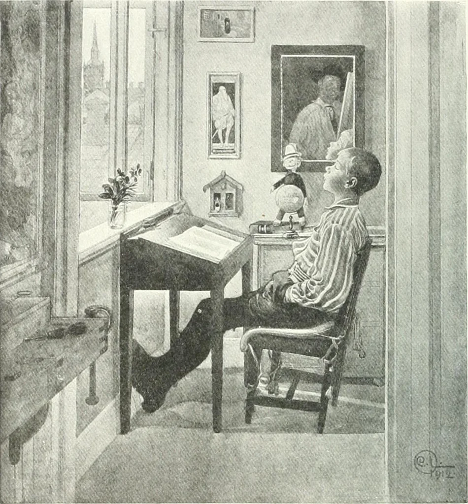 An illustration from International studio, 1897, leaf 117