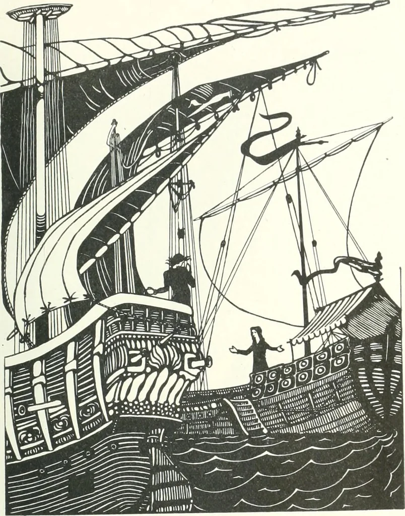 An illustration from International studio, 1897, leaf 122