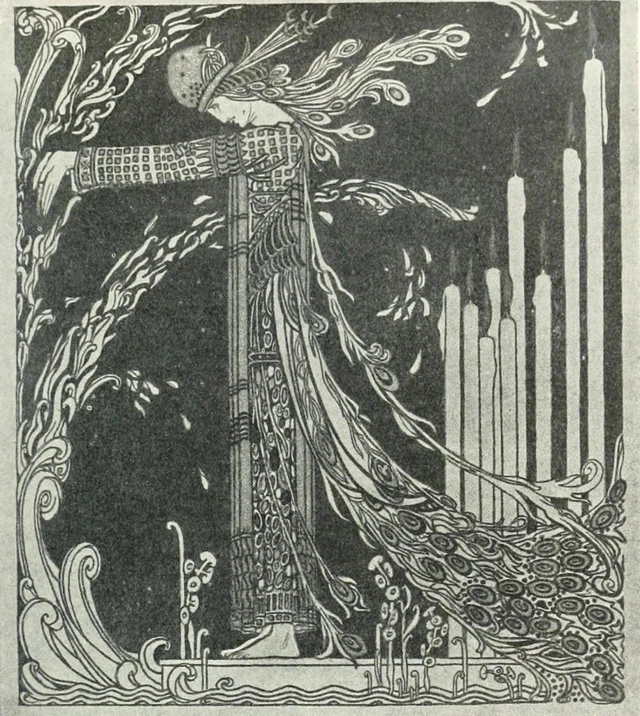 An illustration from International studio, 1897, leaf 130