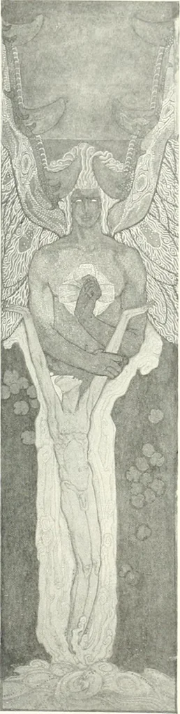 An illustration from International studio, 1897, leaf 132