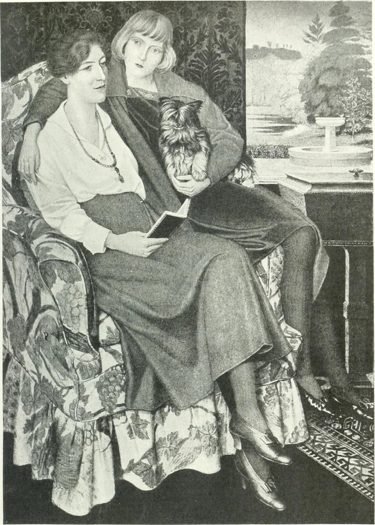 An illustration from International studio, 1897, leaf 146