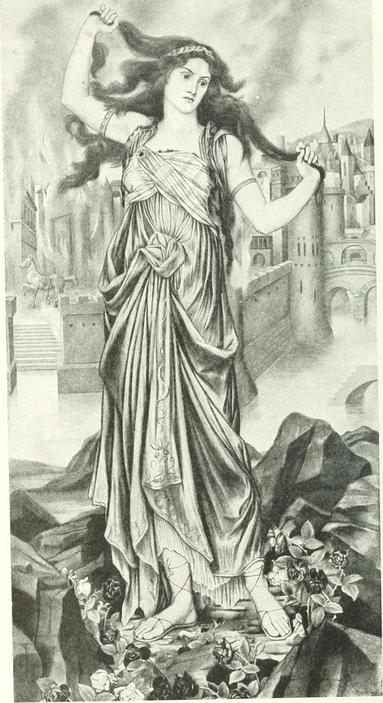 An illustration from International studio, 1897, leaf 167