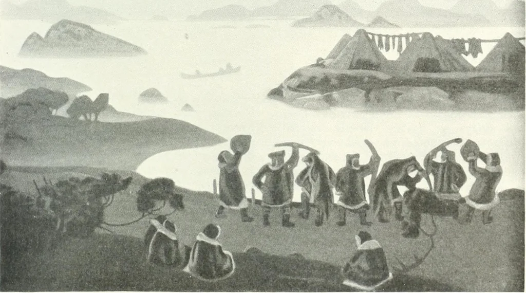 An illustration from International studio, 1897, leaf 196