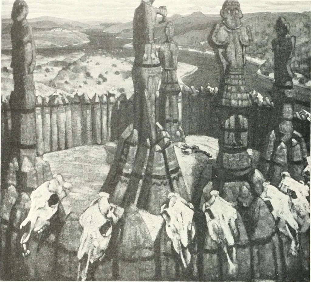 An illustration from International studio, 1897, leaf 197