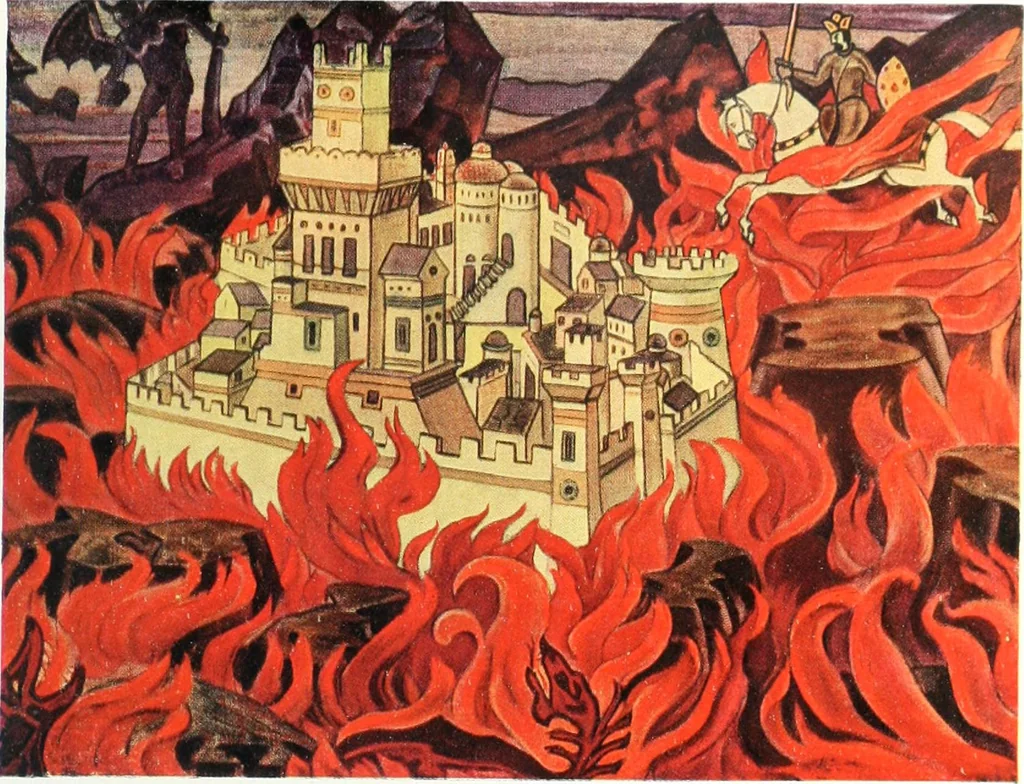 An illustration from International studio, 1897, leaf 198