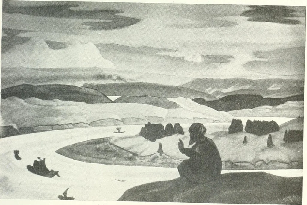 An illustration from International studio, 1897, leaf 200
