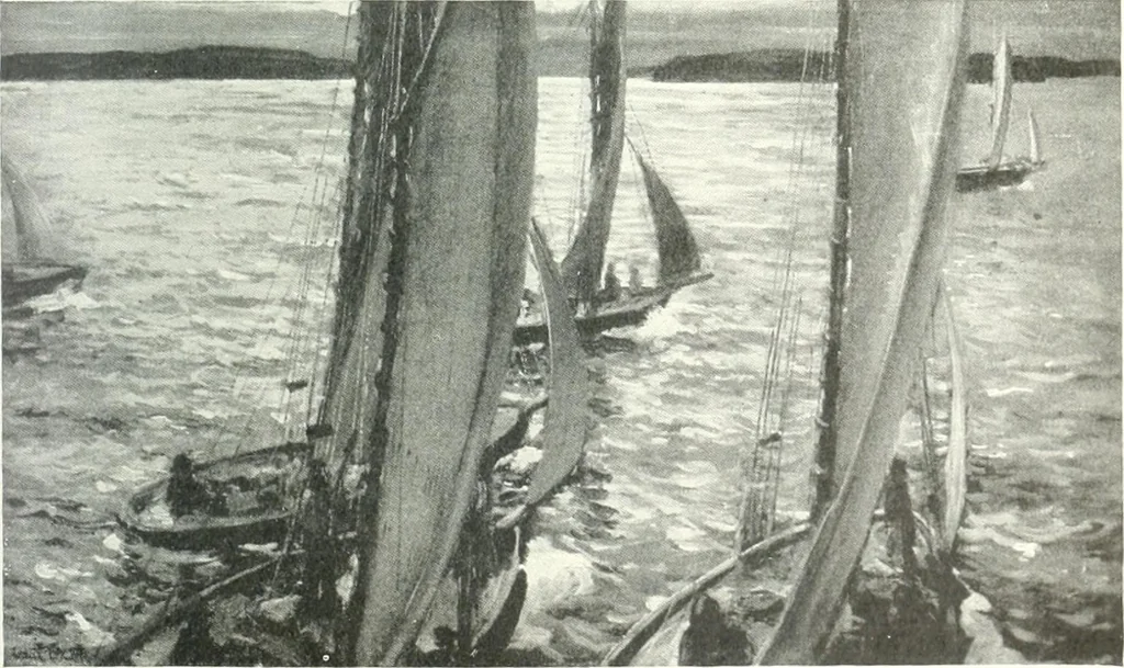 An illustration from International studio, 1897, leaf 206