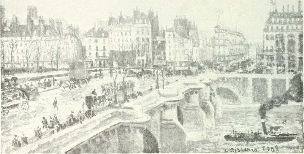 An illustration from International studio, 1897, leaf 215
