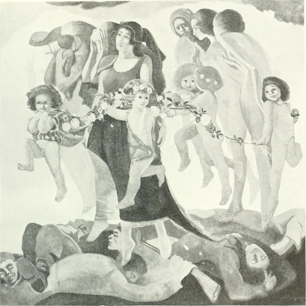 An illustration from International studio, 1897, leaf 222