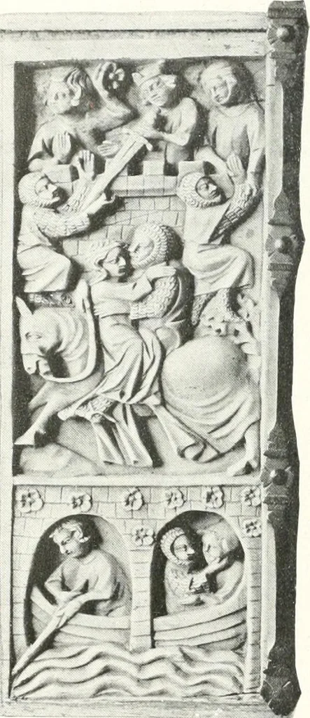 An illustration from International studio, 1897, leaf 331
