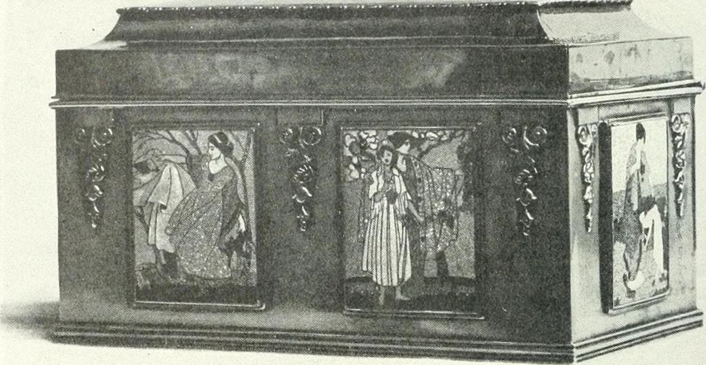 An illustration from International studio, 1897, leaf 375