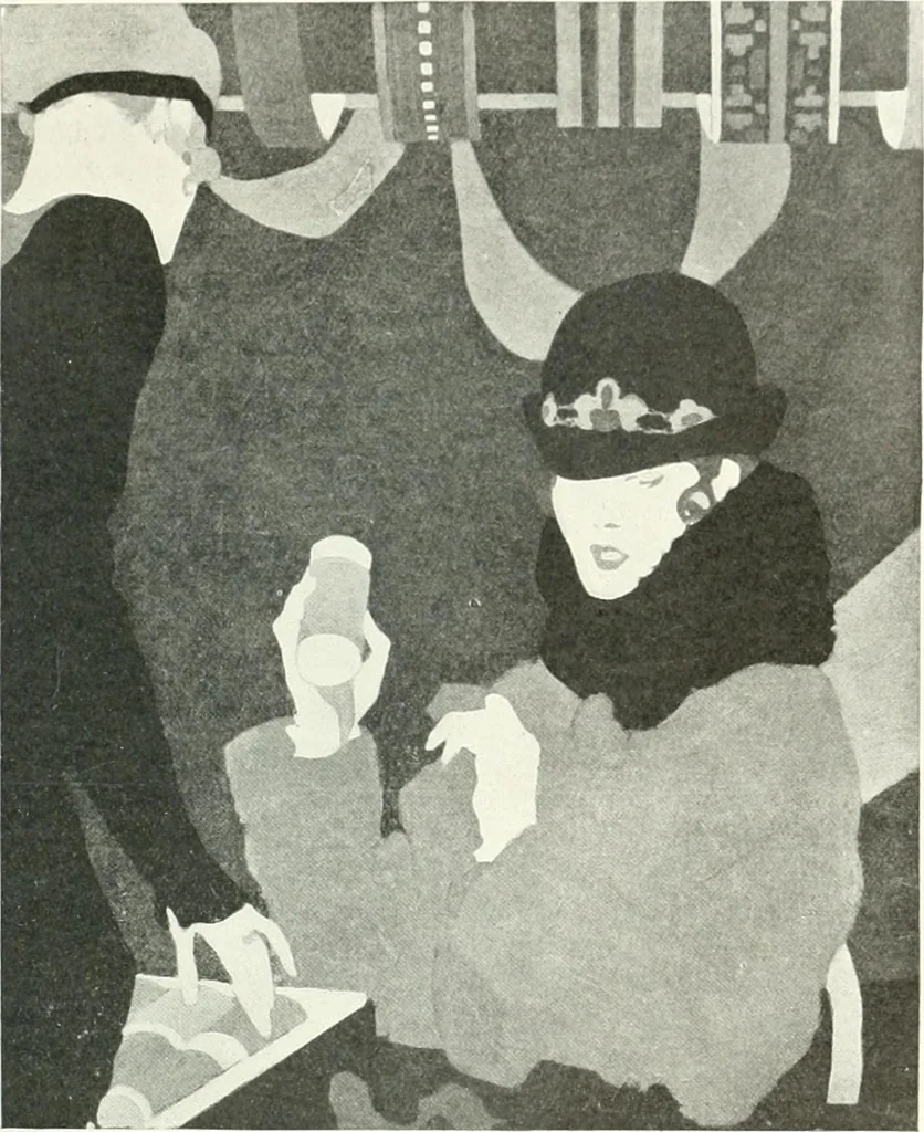 An illustration from International studio, 1897, leaf 416