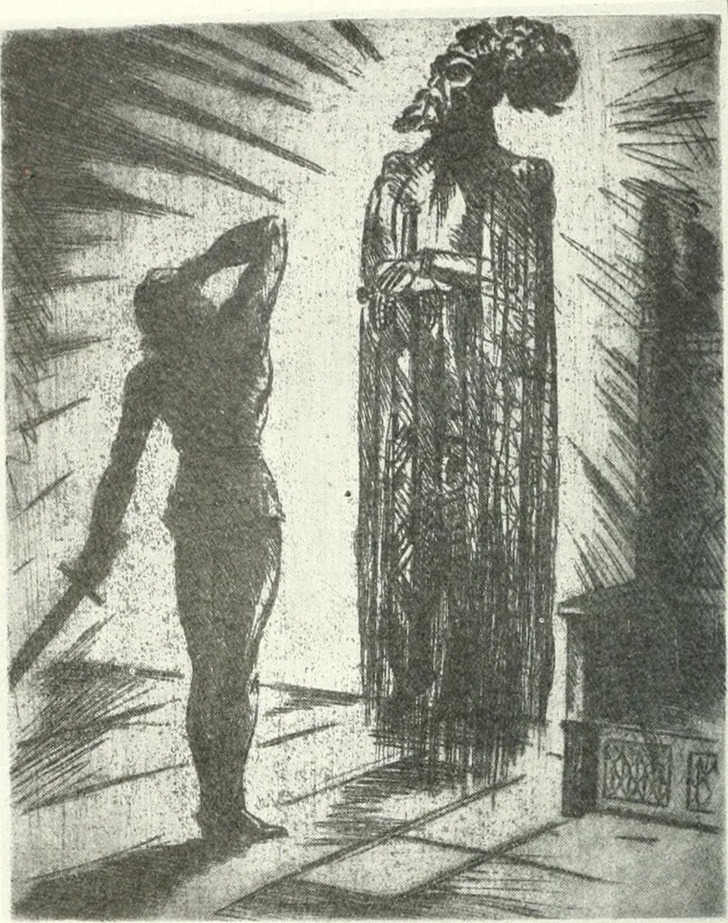An illustration from International studio, 1897, leaf 417