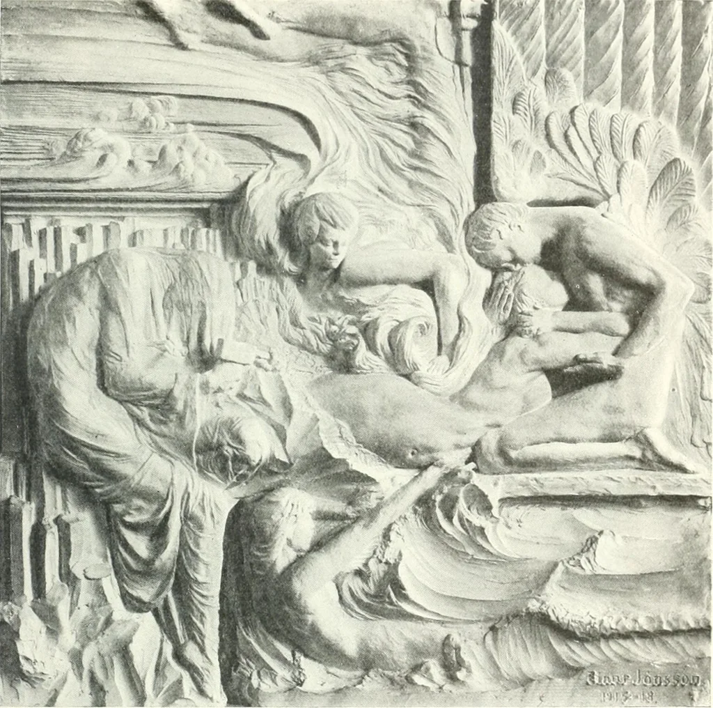 An illustration from International studio, 1897, leaf 420
