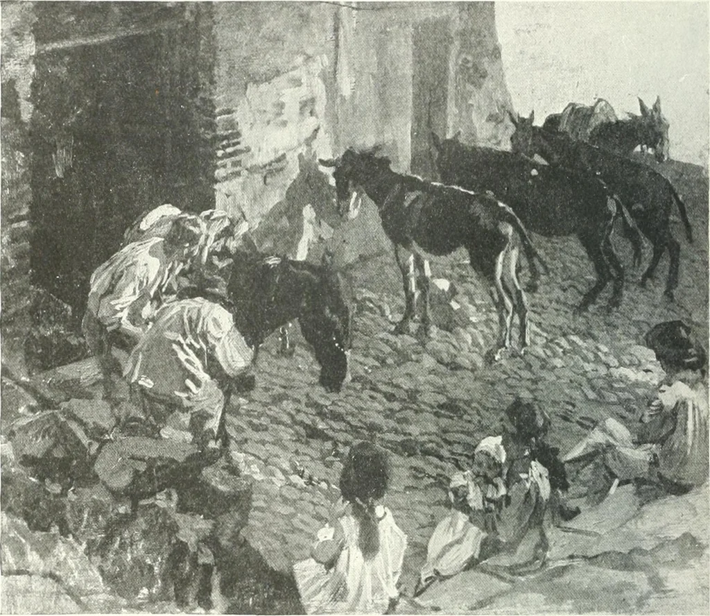 An illustration from International studio, 1897, leaf 427