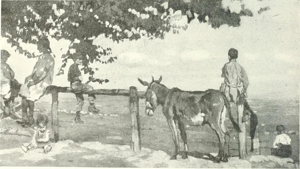 An illustration from International studio, 1897, leaf 429