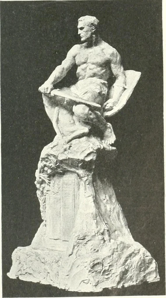 An illustration from International studio, 1897, leaf 438