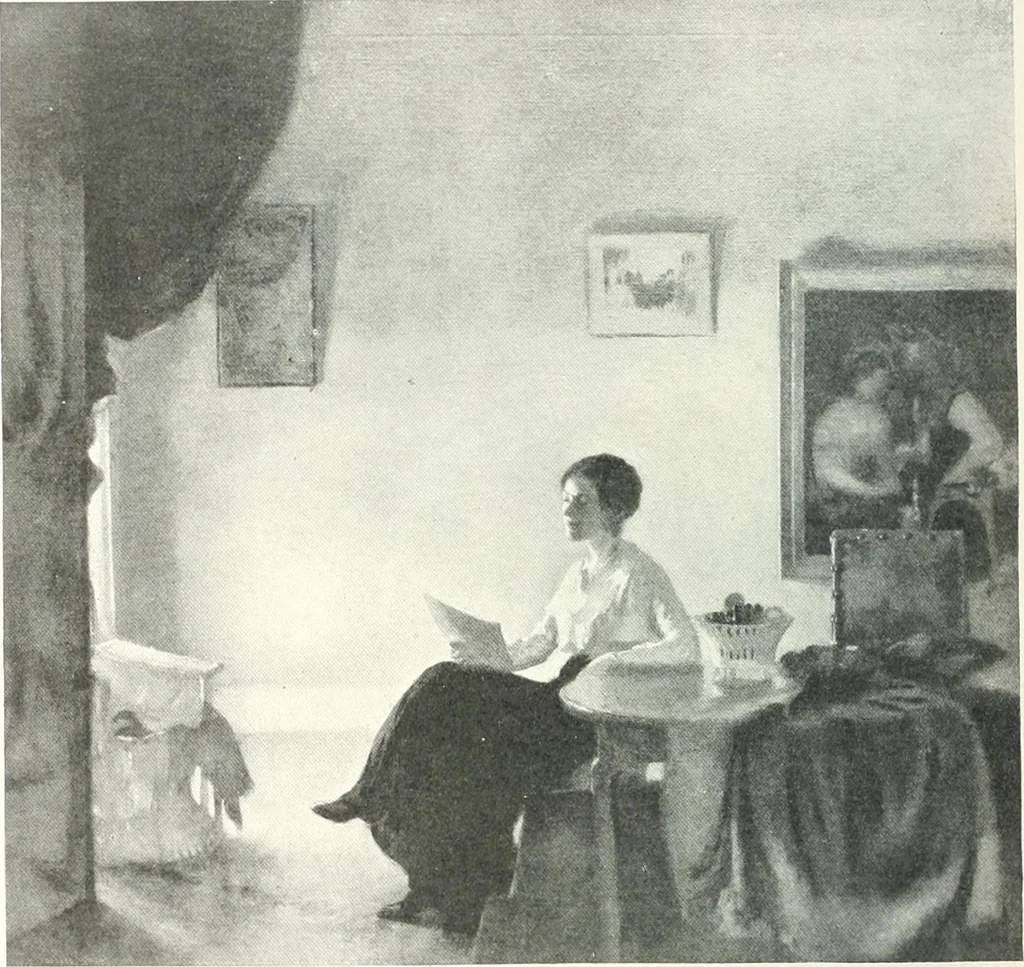 An illustration from International studio, 1897, leaf 453