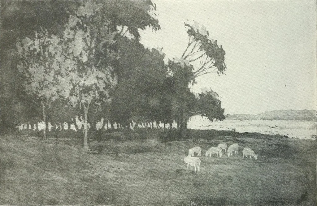 An illustration from International studio, 1897, leaf 461
