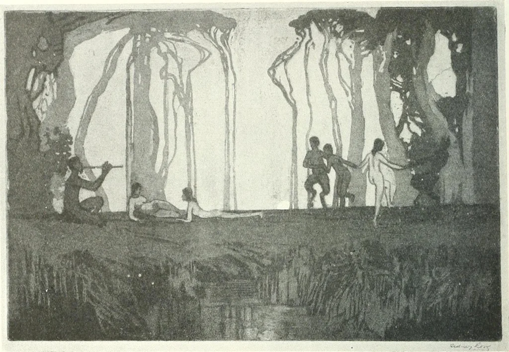 An illustration from International studio, 1897, leaf 473