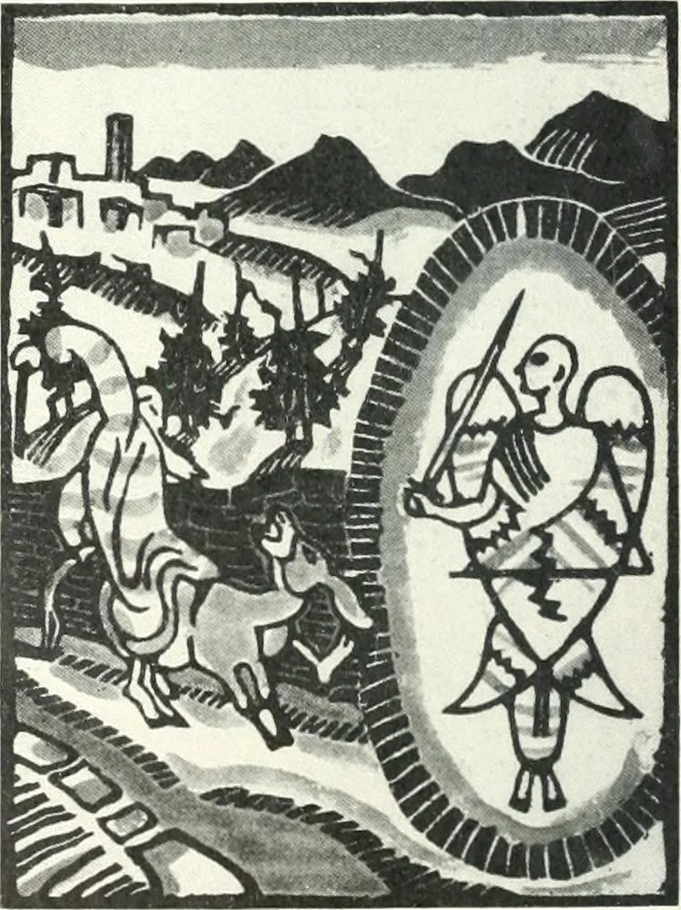 An illustration from International studio, 1897, leaf 487