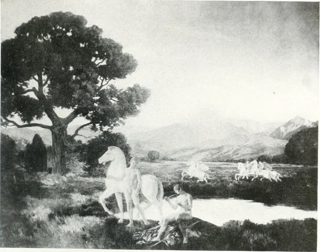 An illustration from International studio, 1897, leaf 90