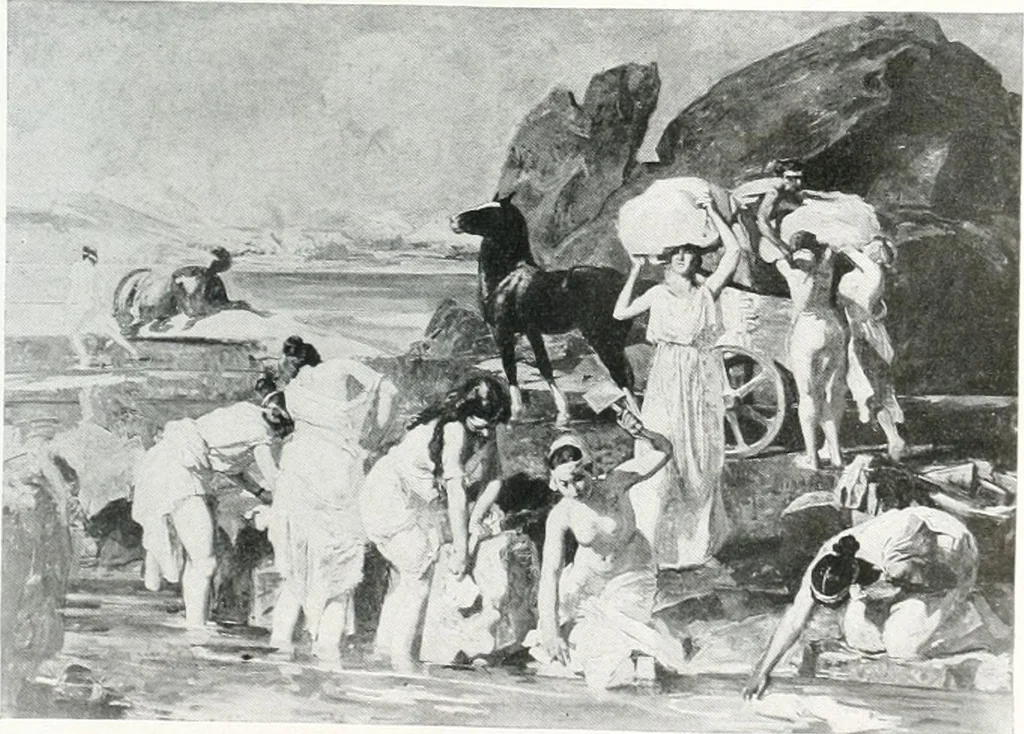An illustration from International studio, 1897, leaf 90