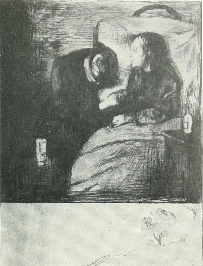 An illustration from International studio, 1897, leaf 101