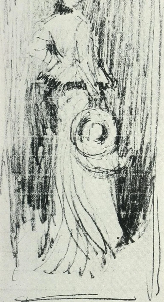 An illustration from International studio, 1897, leaf 117