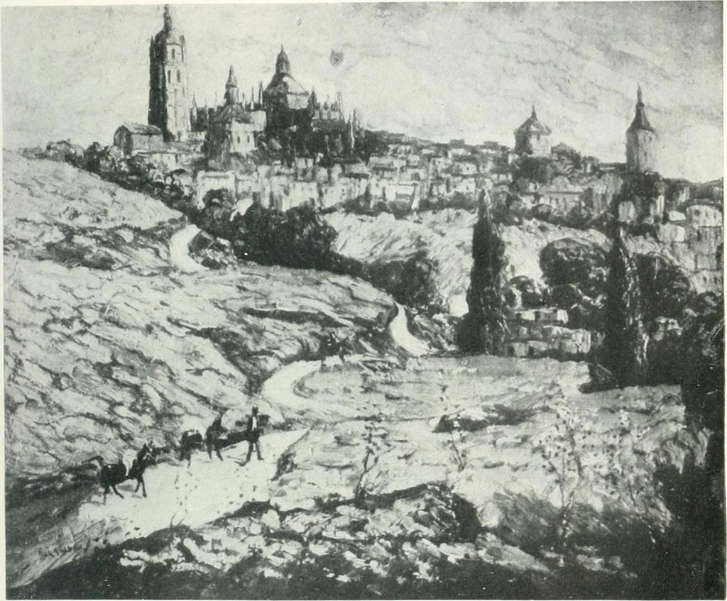 An illustration from International studio, 1897, leaf 121