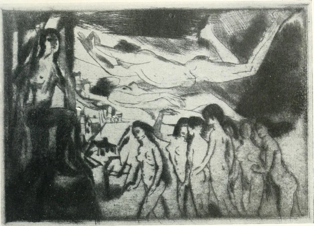 An illustration from International studio, 1897, leaf 133