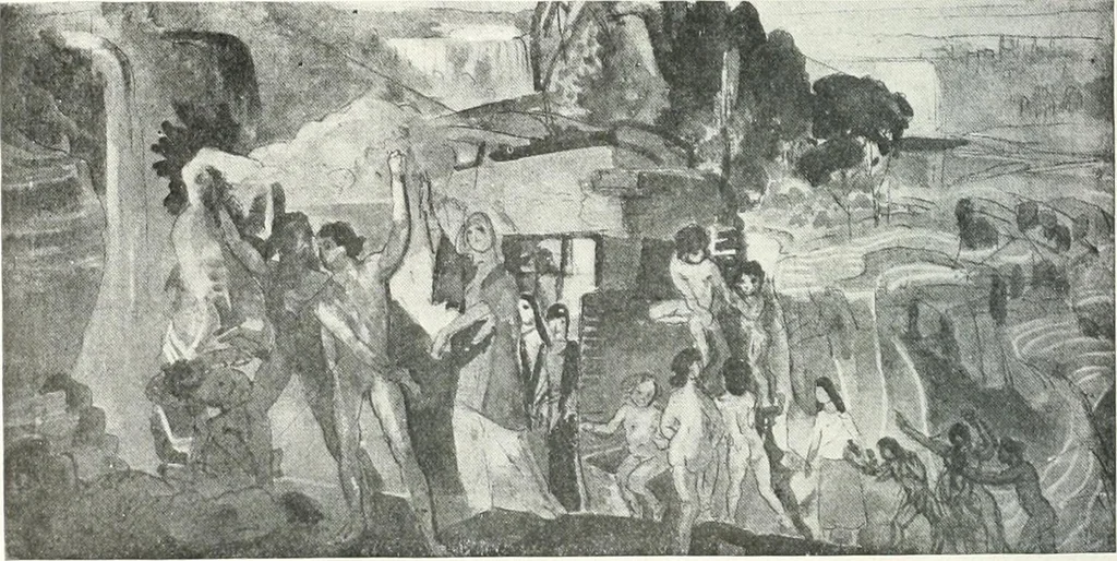 An illustration from International studio, 1897, leaf 136